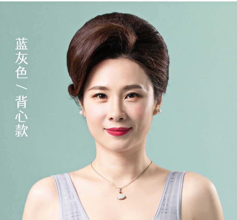 莫代尔棉妈妈内衣背心式前扣文胸无钢圈中年妇女大码夏季薄款胸罩详情30