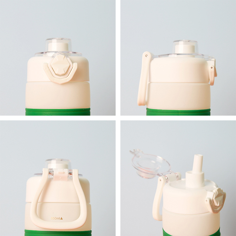 跨境外贸新款渐变色直饮大容量水杯夏男女户外便捷太空杯运动水壶详情4