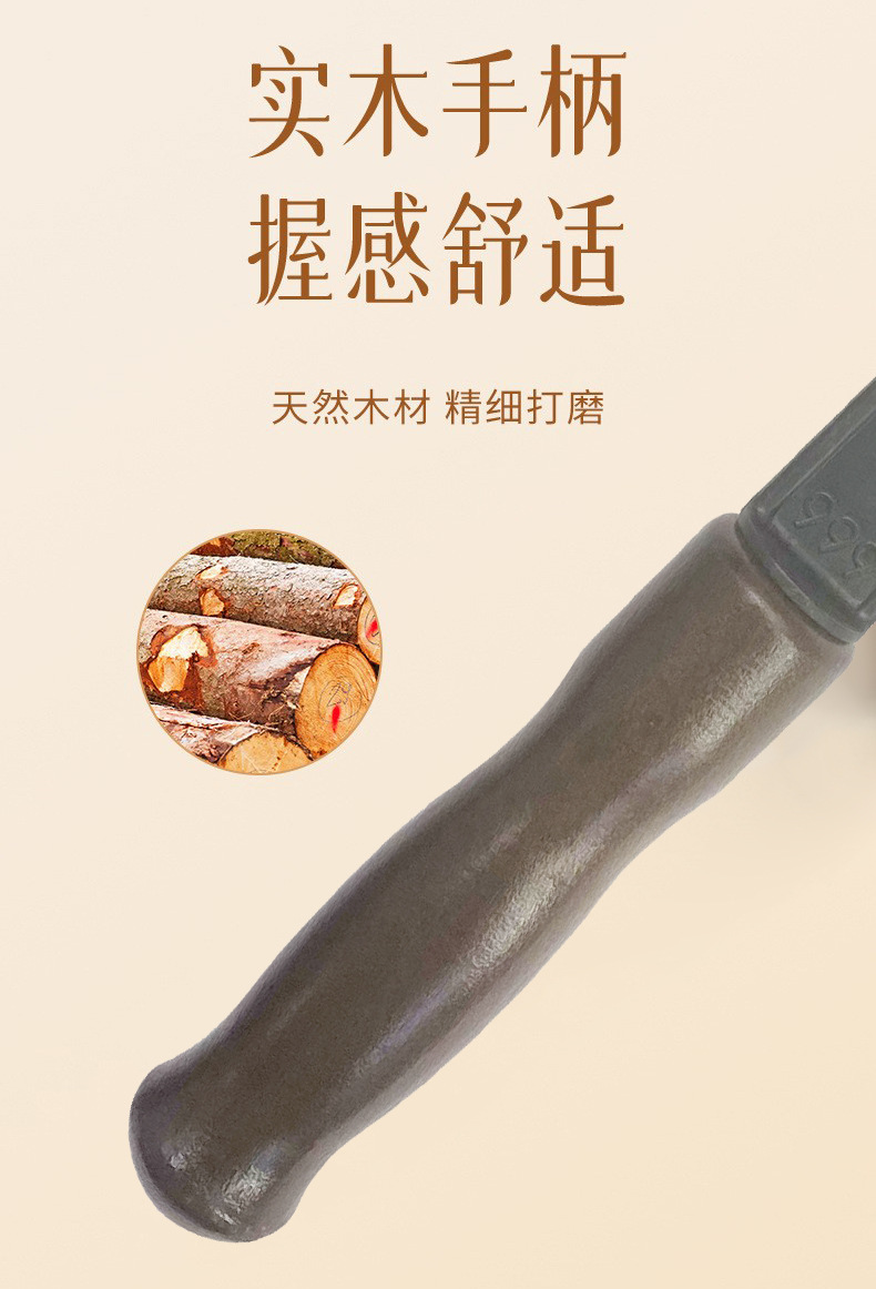 批发实木经络按摩锤实木质敲打经络敲背拍打颈肩背部按摩锤棒详情5