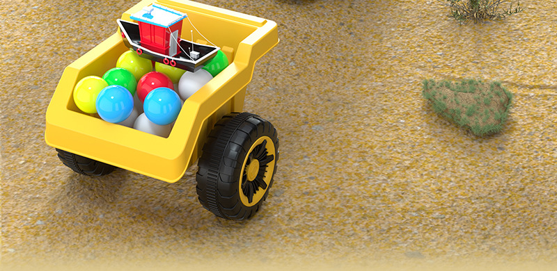 儿童挖掘机玩具大号工程车音乐电动滑行车扭扭车加大后储物挎斗详情19