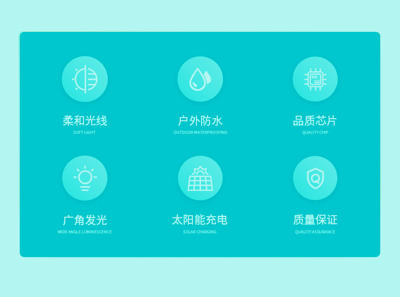 跨境带篮牙音箱可听音乐野炊应急照明夜市摆摊挂式强光太阳能灯详情3