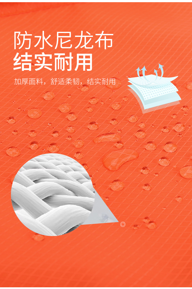 Customized waterproof drawstring backpacks, sports and fitness bags, hiking and running backpacks, cross-border basketball and football bags pic 10