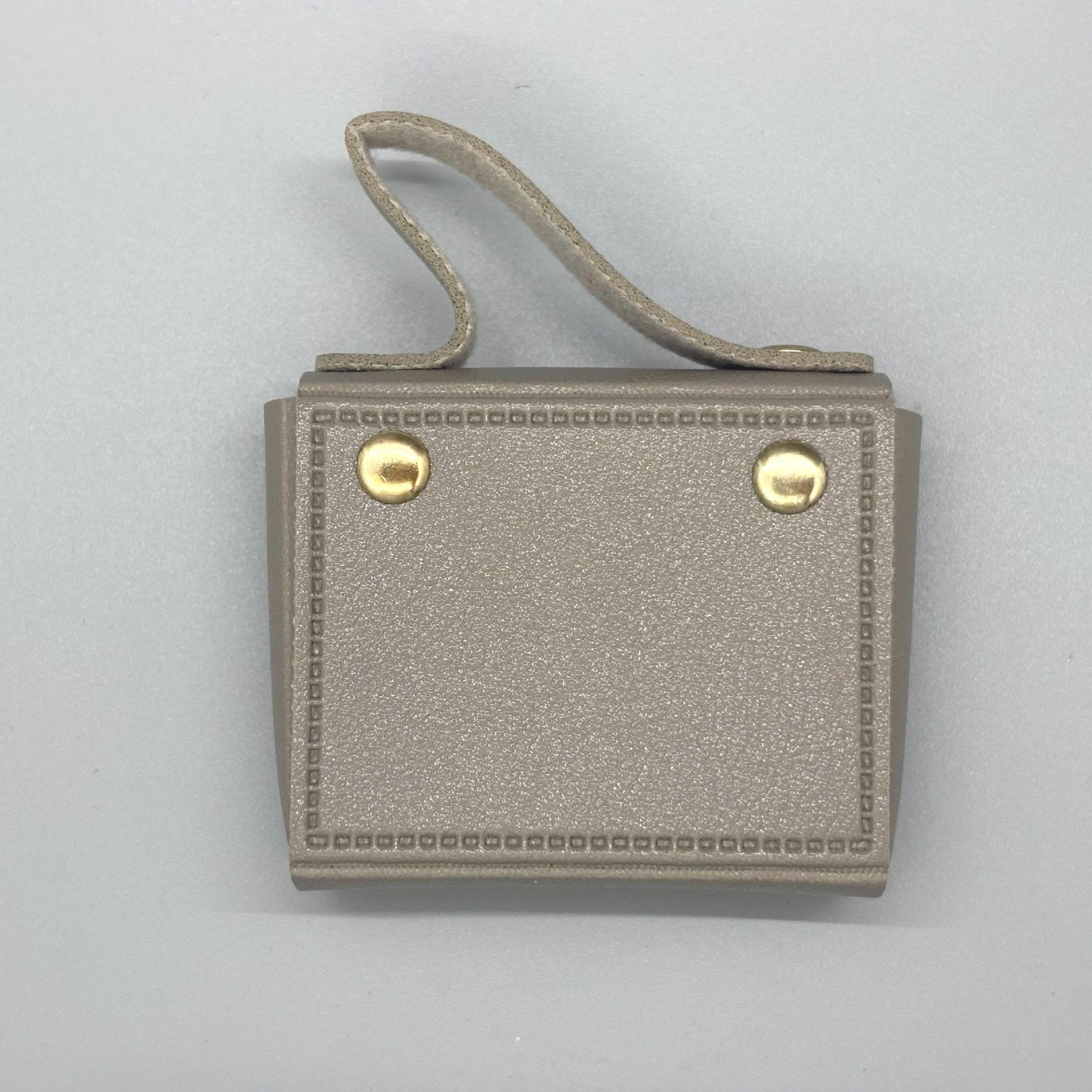 带钥匙圈迷你手提包袋硬币钱包耳机收纳便携式钥匙扣吊坠包挂饰配详情9