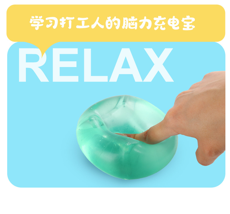 【 Customized 】 Giant Ice Cube Squeeze Fun Stress-relieving Toy, stress-relieving squeeze toy, soft silicone rubber doll pic 8