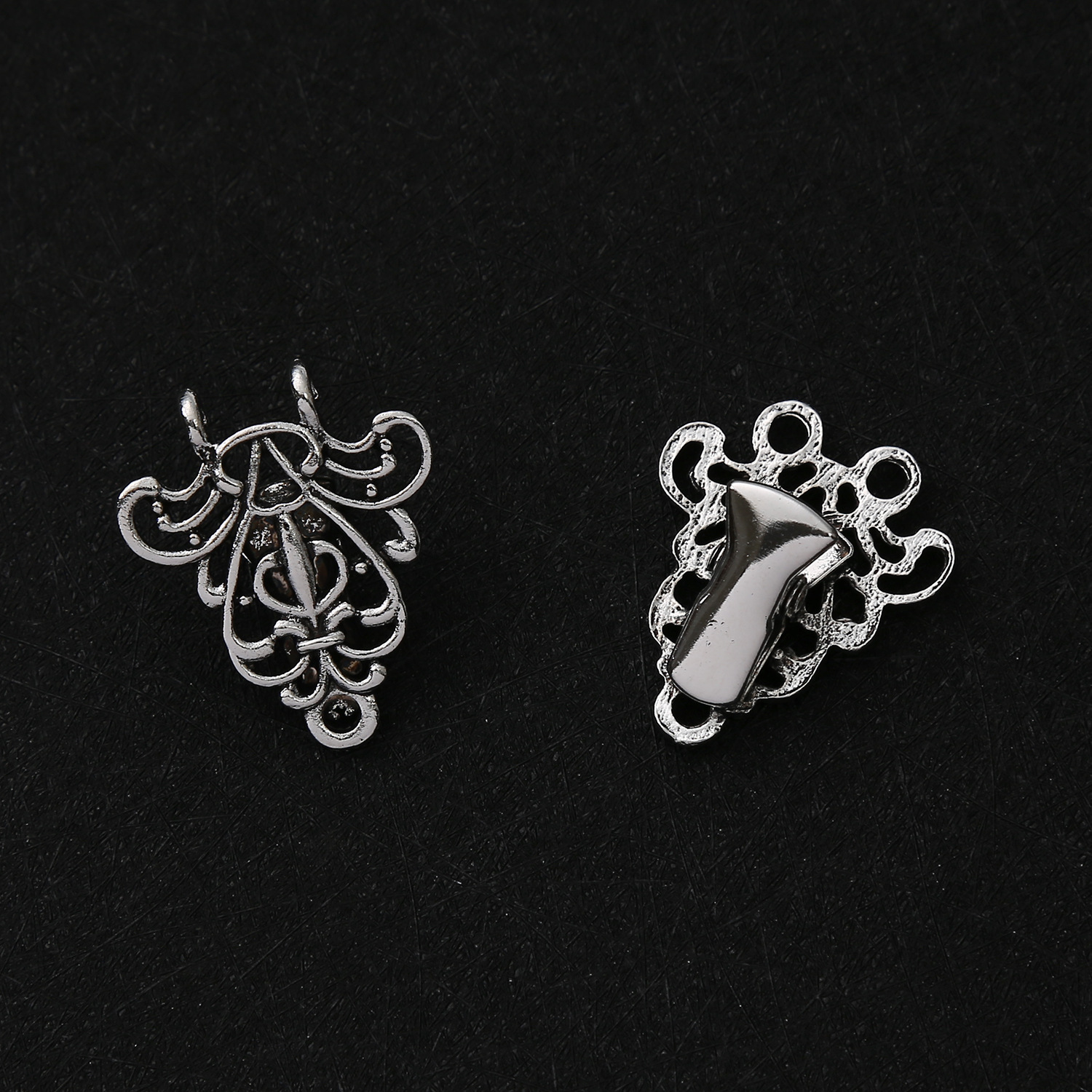 欧美复古合金毛衣夹丝巾开衫扣衬衣领夹防走光束紧夹胸针厂家直销详情19