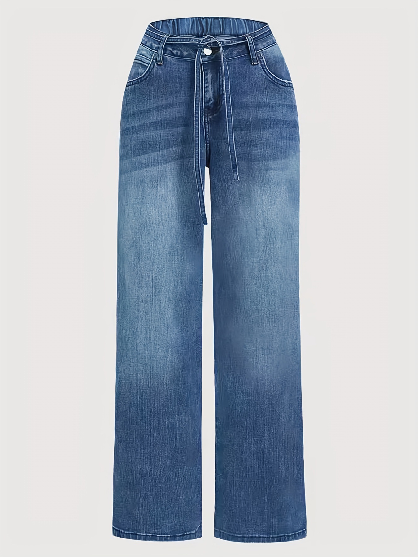 2025 nuevo cross-border amazon venta caliente en europa y los Estados Unidos nuevo estilo de mujer sin balas multiplex suelto pantalones de pierna ancha pic 4