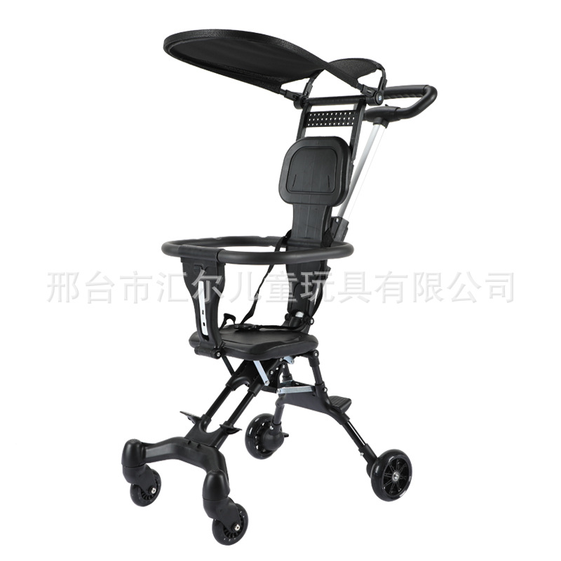 抖音跨境热卖婴儿推车遛娃神器婴儿推车一键可折叠双向可坐轻便四详情19