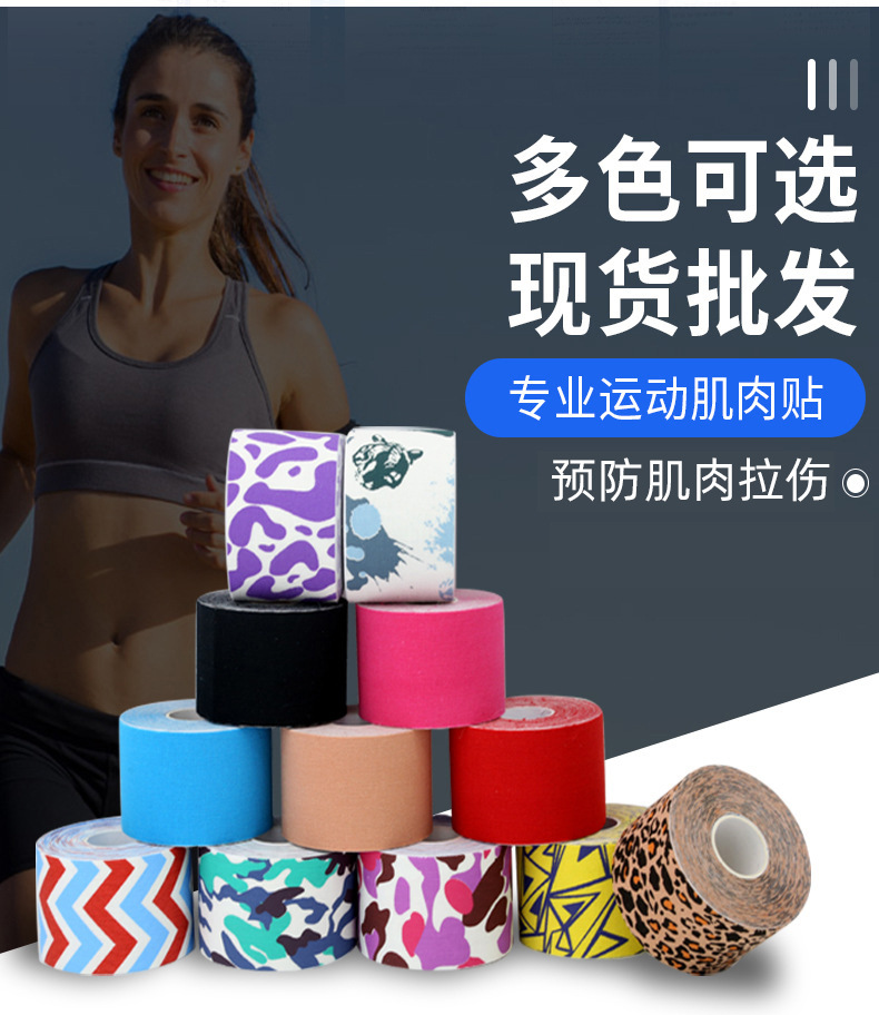 In stock: Muscle patches, kinesiology effect patches, anti-freeze face patches, lifting bandages, chest patches, knee pads, muscle patches, protective gear, sports tapes pic 3