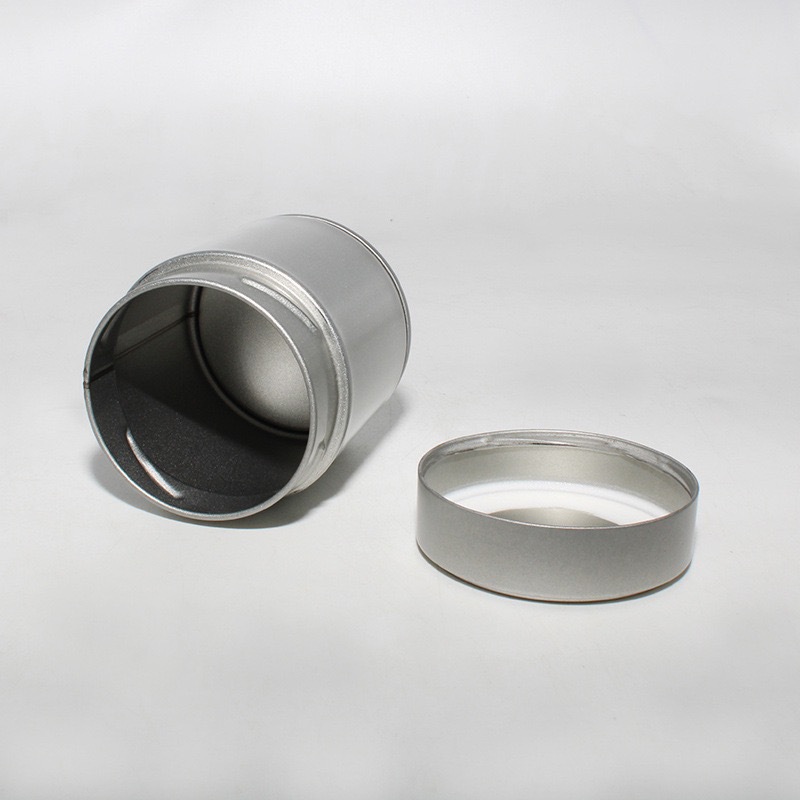 Original manufacturer offers wholesale of matcha cans, tea cans, food-grade tinplate with threaded caps and round cans in stock pic 3