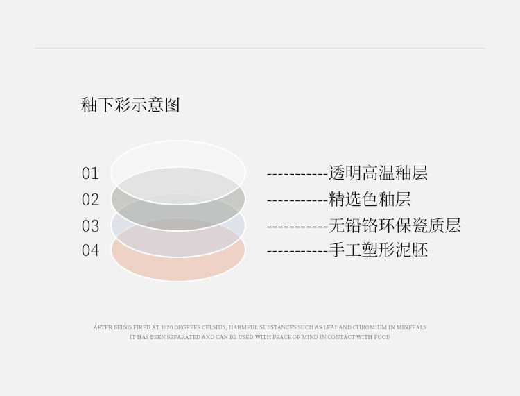 Yogurt cream-style tableware, high-end bowl and plate set, home bowl and chopsticks combination, ceramic rice bowl, soup bowl, vegetable plate pic 10