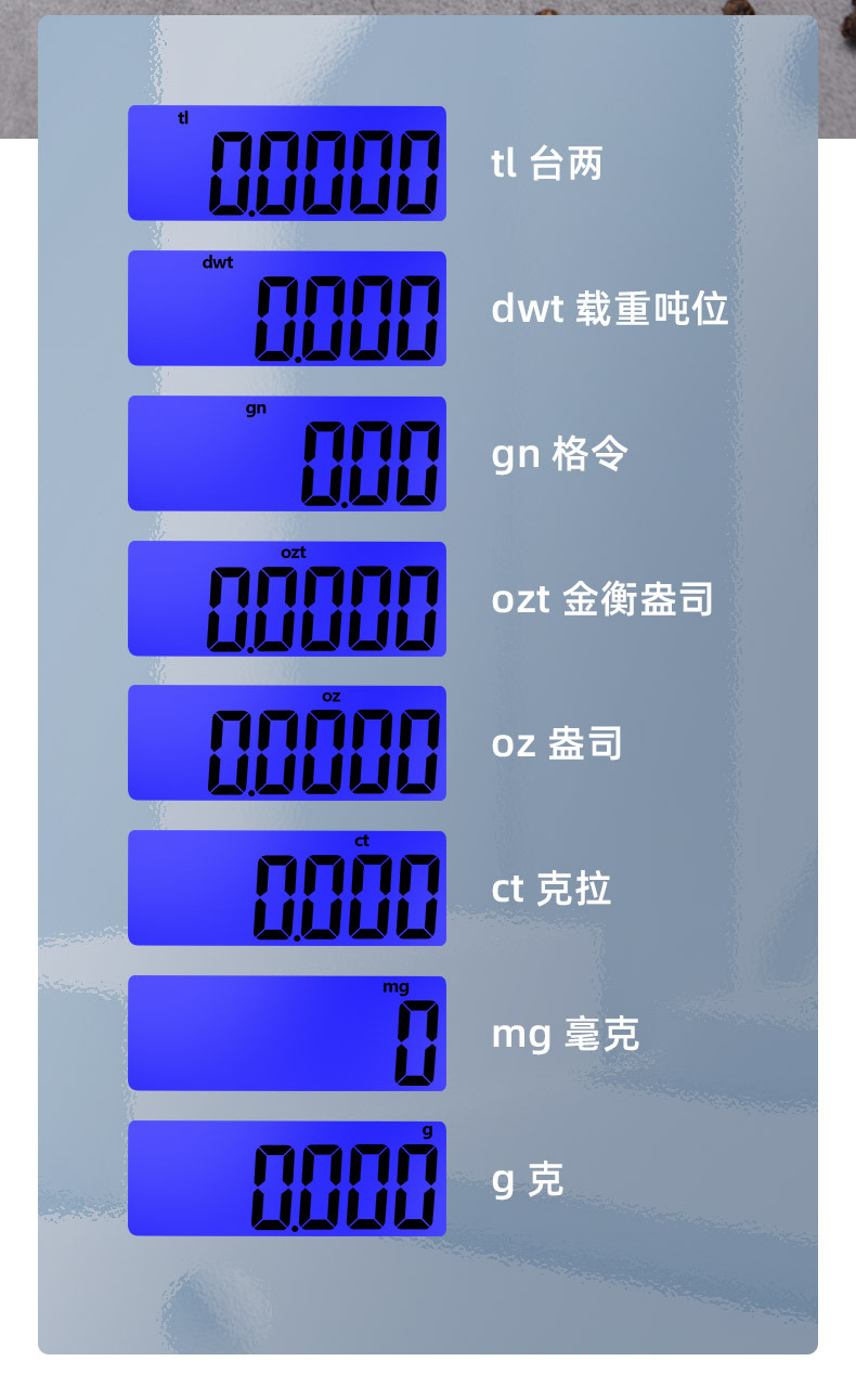 高精度克拉秤0.001高精度电子秤8036新款珠宝秤DIY口红粉末秤详情13