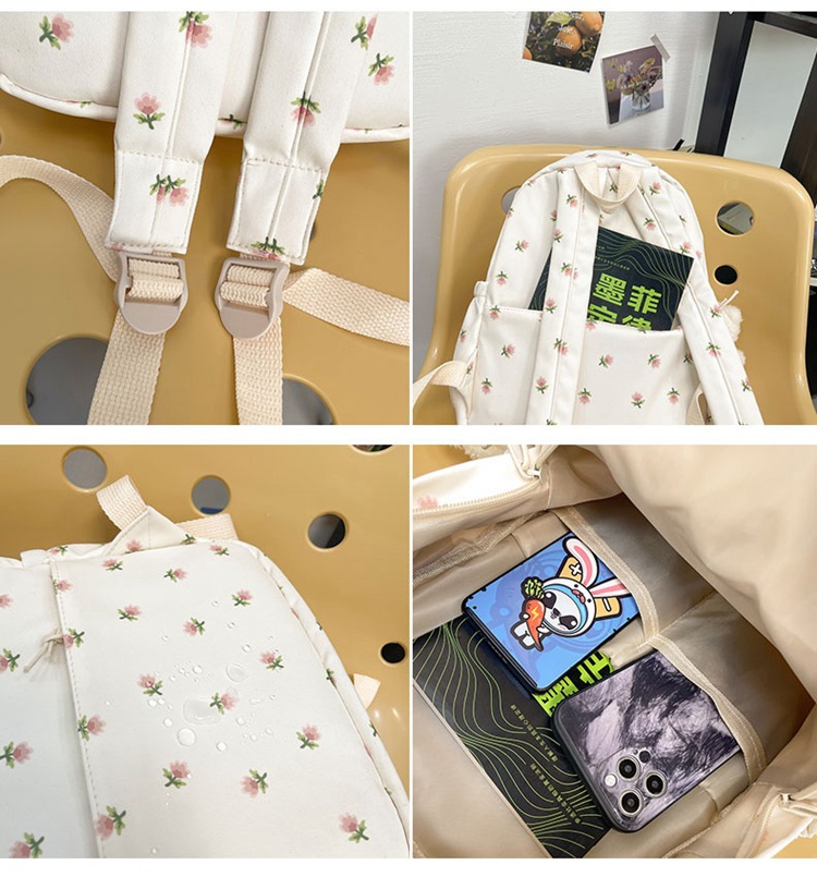 Small 2025 cross-border new style high appearance level artistic and casual primary school schoolbag, commuting and shopping small backpack pic 9