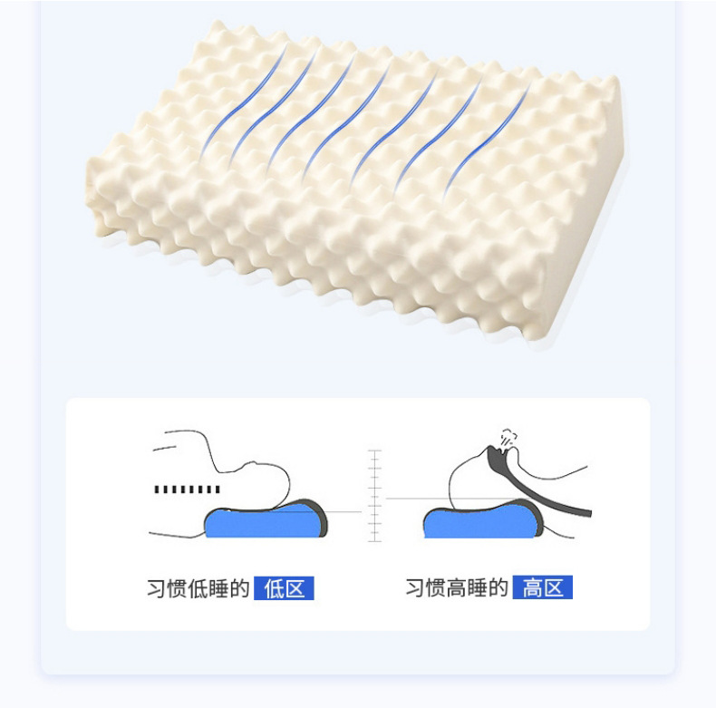 【源头工厂】Royal皇家乳胶枕头颈椎枕护颈礼品团购一件代发批发详情7