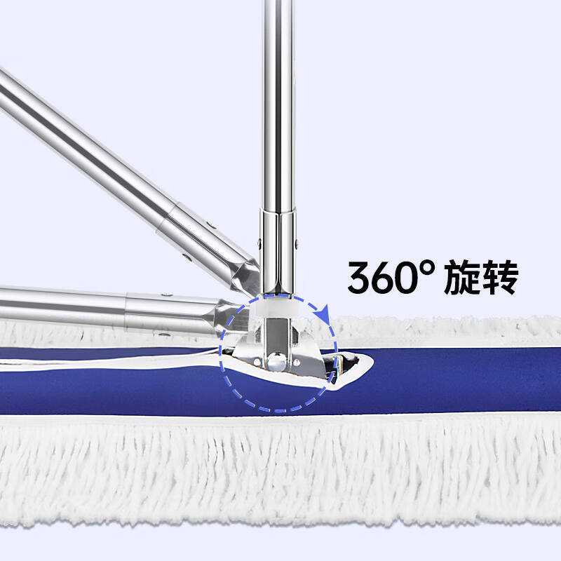 学校工厂大号尘推平板拖把排拖棉线拖把大号平拖家用不锈钢杆商场详情14