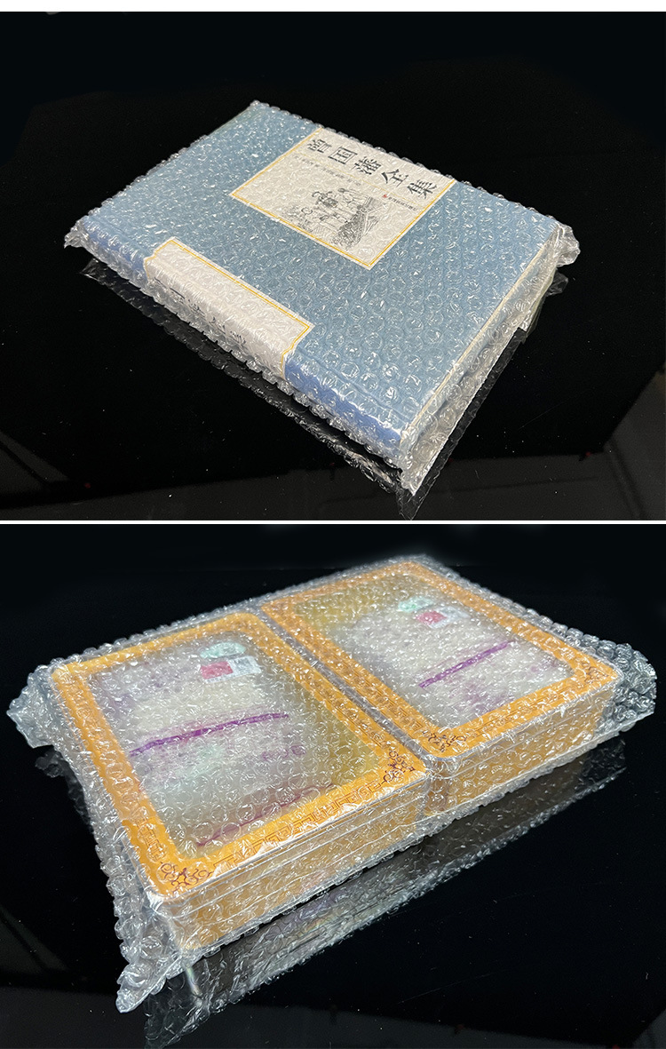 Double-layer thickened shockproof and drop-resistant bubble bags, transparent foam bags, express delivery bags, wholesale foam bubble film bubble bags pic 15
