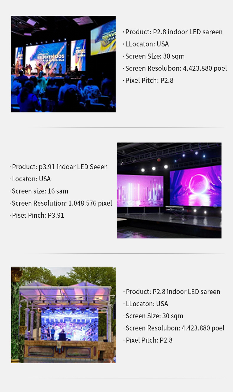 LED display manufacturers supply outdoor grid rental screens, transparent screens, special-shaped vehicle-mounted high-definition advertising screens pic 16