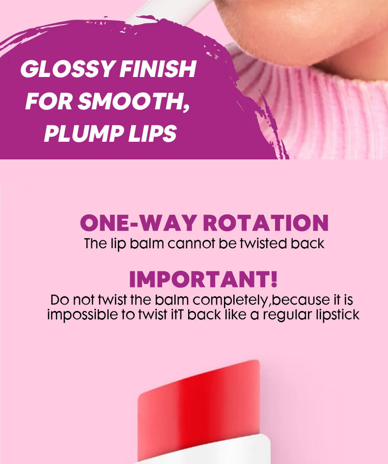 跨境彩妆PAGE VINE水果味唇膏水光镜面滋润保湿唇釉唇泥外贸美妆详情4