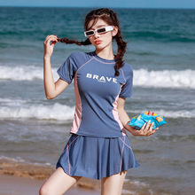 沙滩度假人鱼比基尼性感辣妹分体泳衣女海边度假拍照泳装三件套-12012详情18