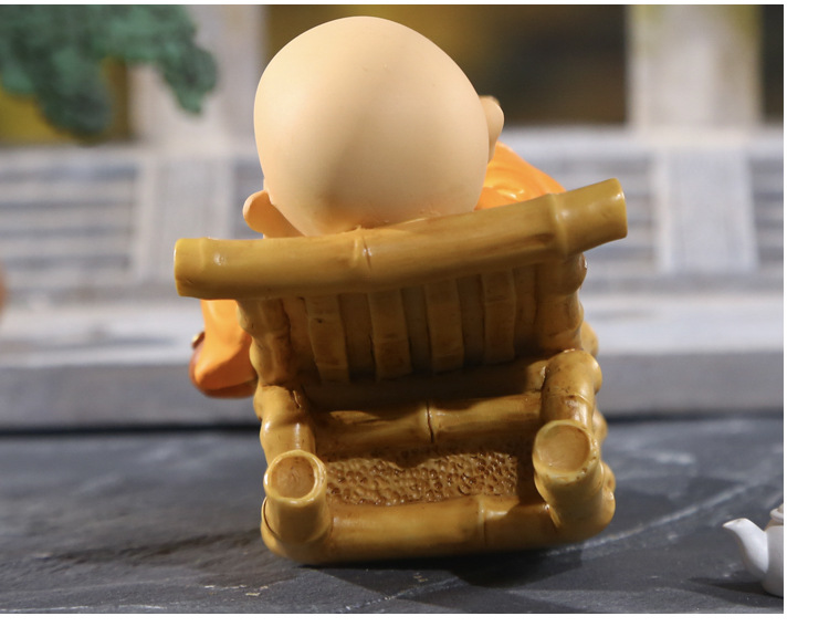 New small Maitreya lounge chair, Chinese-style tea room table decoration, accessories, gifts, and decorative items pic 16