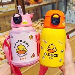 奥特曼儿童保温杯316不锈钢水杯上学卡通壶幼儿园男孩杯子吸管杯详情10