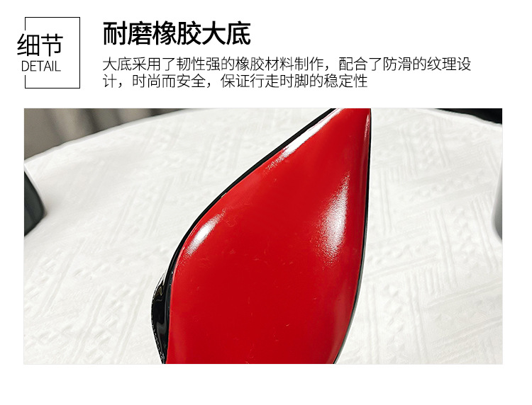 2024新款春秋法式内增高尖头侧空平底鞋女浅口百搭通勤单鞋漏脚趾详情10