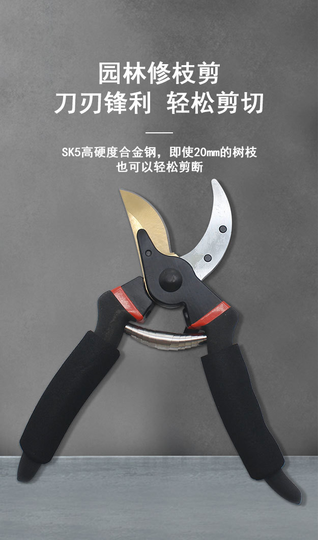 Pruning shears, garden shears, thick branch shears, garden pruning shears, fruit tree pruning, garden pruning shears, flower arrangement pruning shears pic 1