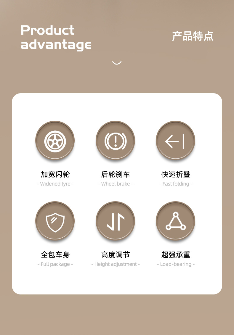 儿童滑板车1-3-6-12岁小孩宝宝溜溜车可坐可滑可折叠滑滑车详情2