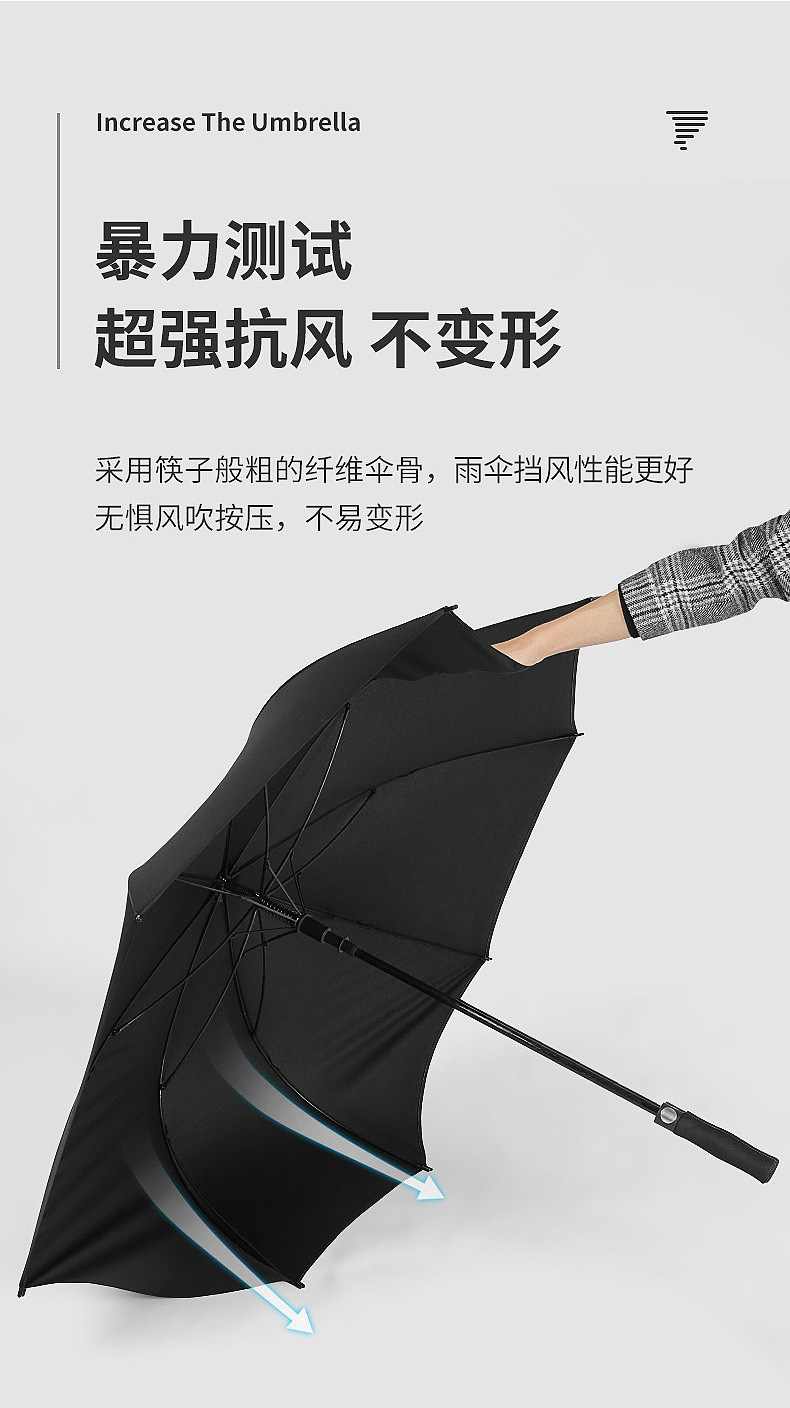Automatic golf sun umbrella, straight-bar business gift umbrella, all-weather dual-purpose, digital printed sunshade, long-handled umbrella pic 15