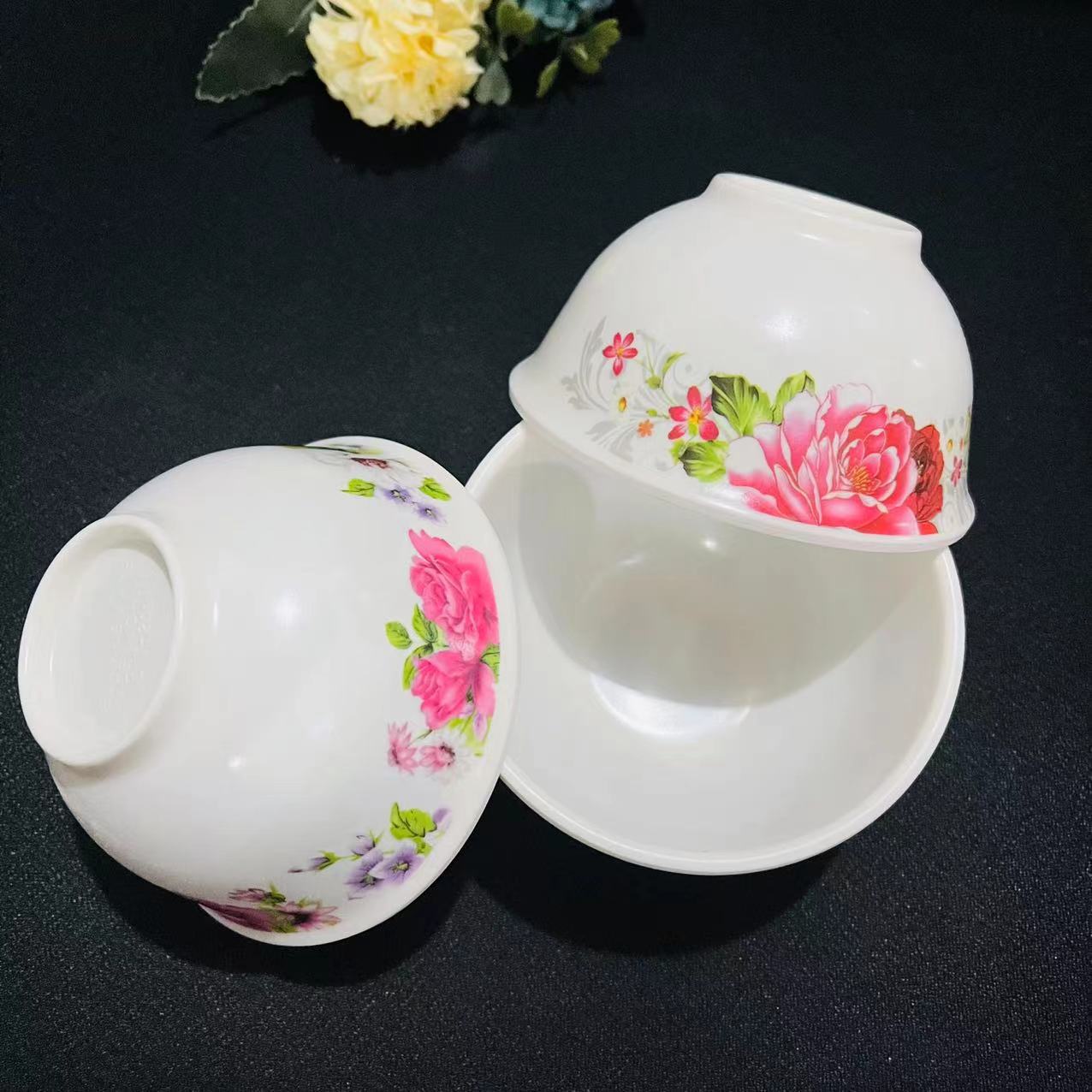 2035 Small bowl household small bowl dipping sauce, hot pot and spicy hot pot seasoning bowl, commercial small bowl melamine small bowl, one yuan supply pic 3