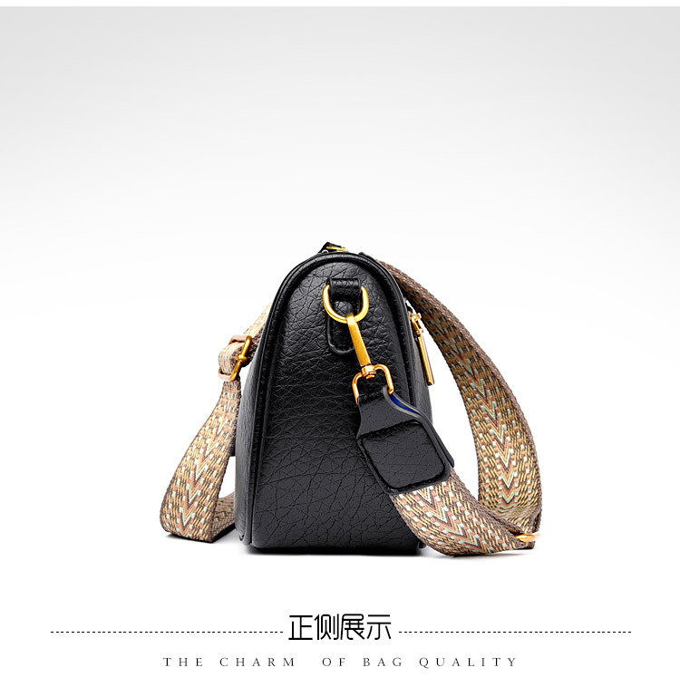 科彼袋鼠女士包包单肩腋下包宽肩带复古斜挎包高级感女包新款潮流详情18