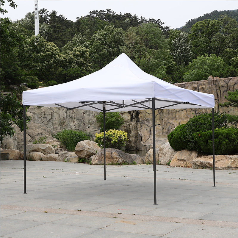 Linyi manufacturer wholesale direct sales advertising outdoor rain shelters, folding sunshades, four-legged large umbrellas for street vending, black diamond pic 8