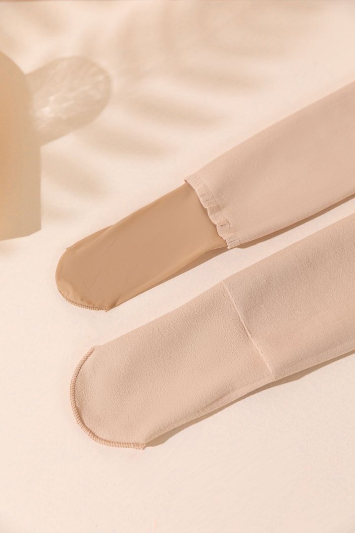 水光袜裸感光腿神器女秋冬黑丝高透加绒连裤袜春秋肉色高腰收腹详情12