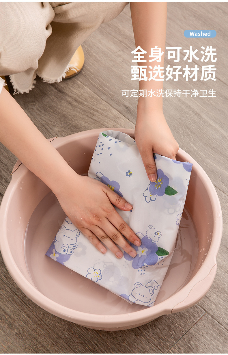 【 Chi Jia 】 Modern and simple household three-dimensional fan dust cover, dust-proof and water-proof fan protection cover pic 8
