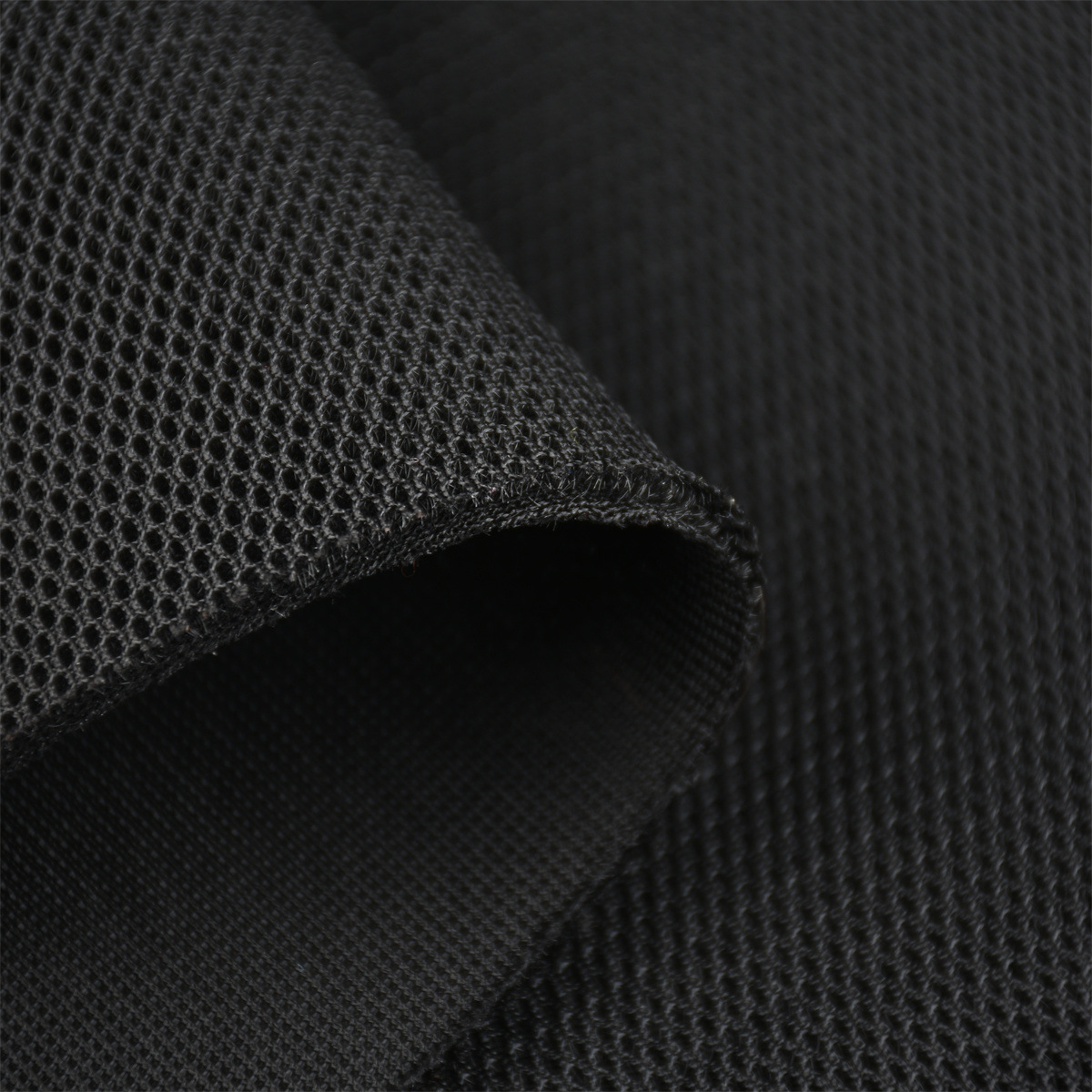 All-polyester 1137 sandwich knitted mesh fabric in stock for sports bags, backpacks and shoe materials. Sandwich mesh fabric mesh pic 7