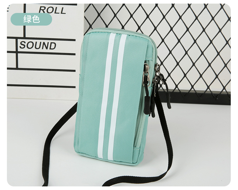 户外跑步手机臂包运动健身装备手机包男女小巧单肩斜挎休闲小背包详情30