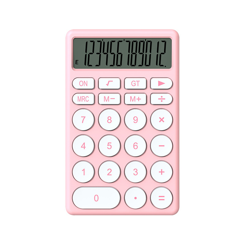 Macaron high appearance level large screen student cute portable desktop calculator factory direct sales and wholesale pic 14