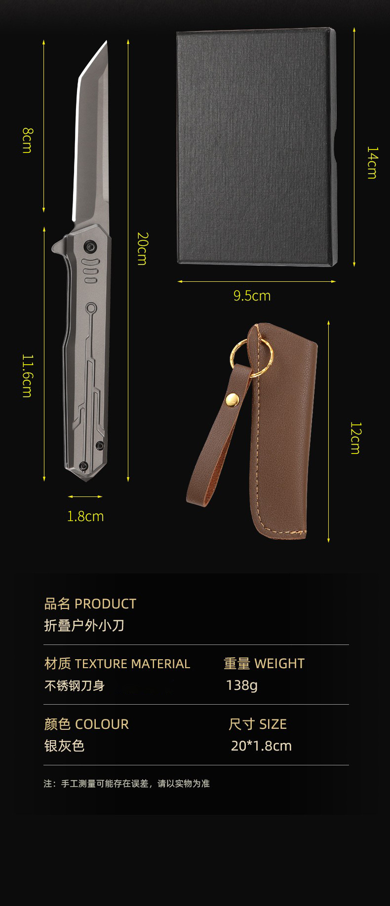 Outdoor camping high-hardness m390 self-defense knife, quick-release stainless steel wholesale folding knife, portable tactical folding knife, creative outdoor equipment pic 6