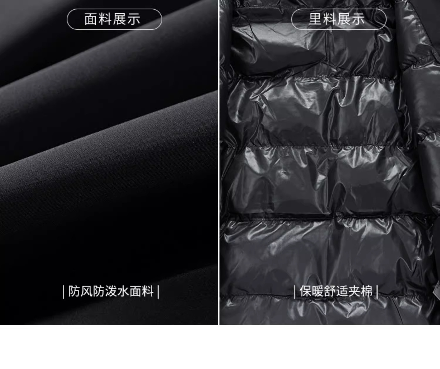 NASA Workwear Party overcomes the new winter trend brand of thick-necked hooded cotton-padded jackets, cotton-padded jackets and coats for men pic 13