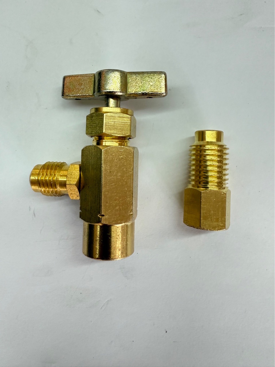 R1234YF汽车空调制冷剂雪种冷媒开瓶器加氟转换接头TT12LH14+左旋详情1