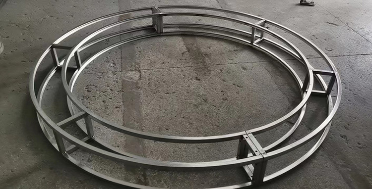 圆形桁架半圆弧形拱门婚庆背景架铁艺异形行架圆环镀锌铁架子厂家详情2