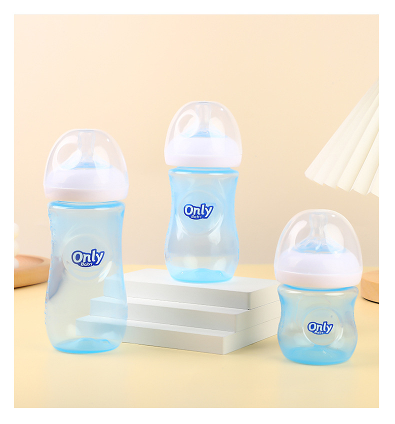 婴儿防摔PP奶瓶宽口径1-3岁食品级硅胶详情10