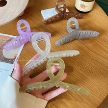 赵露思同款发夹咖色系侧边发卡刘海夹前额鸭嘴夹新款时尚简约发饰详情24