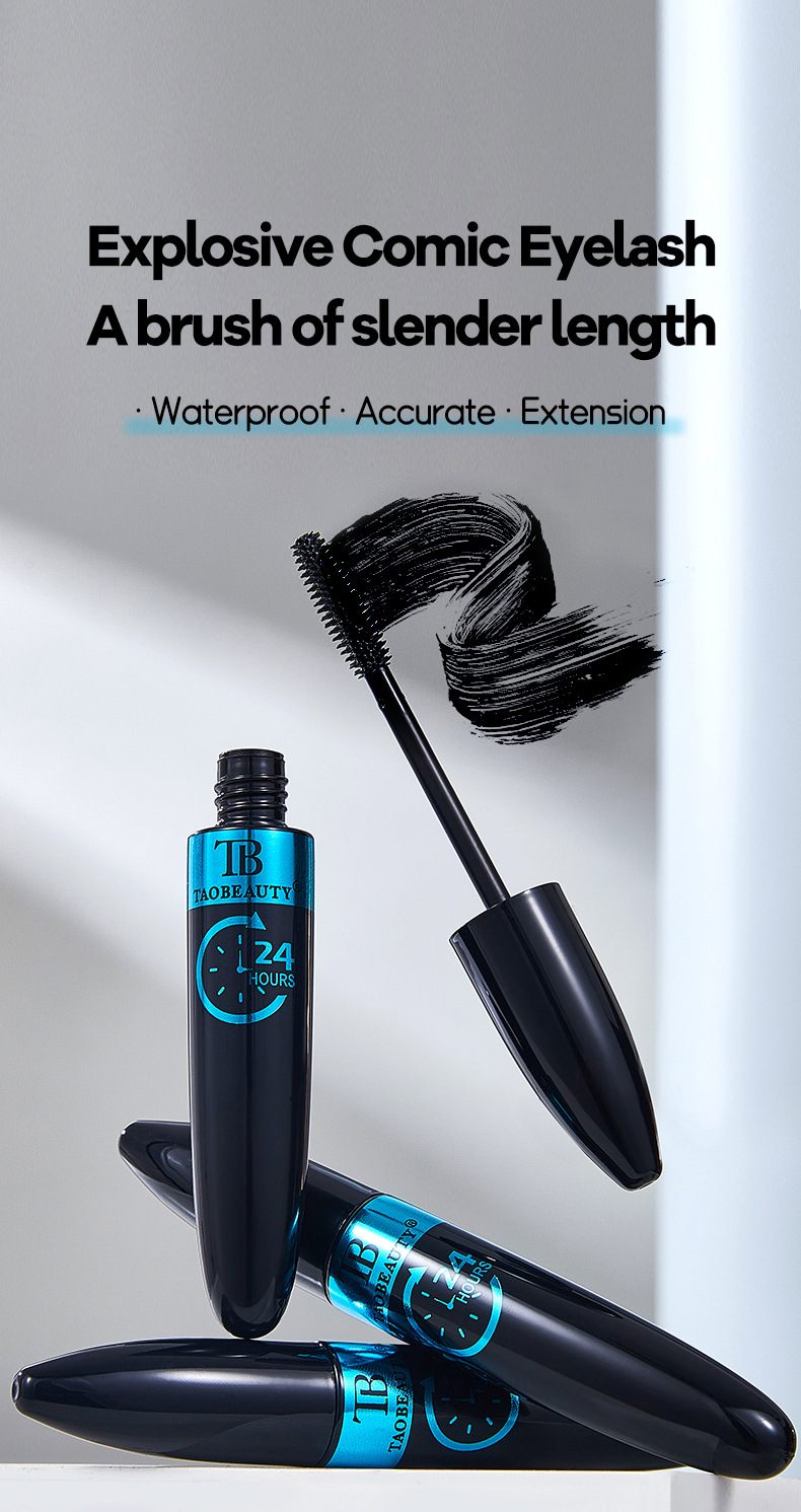 【 Cross-border Exclusive 】Tao Beauty Mascara Eyeliner Pen is waterproof, sweat-proof, long, thick, smooth and long-lasting pic 17