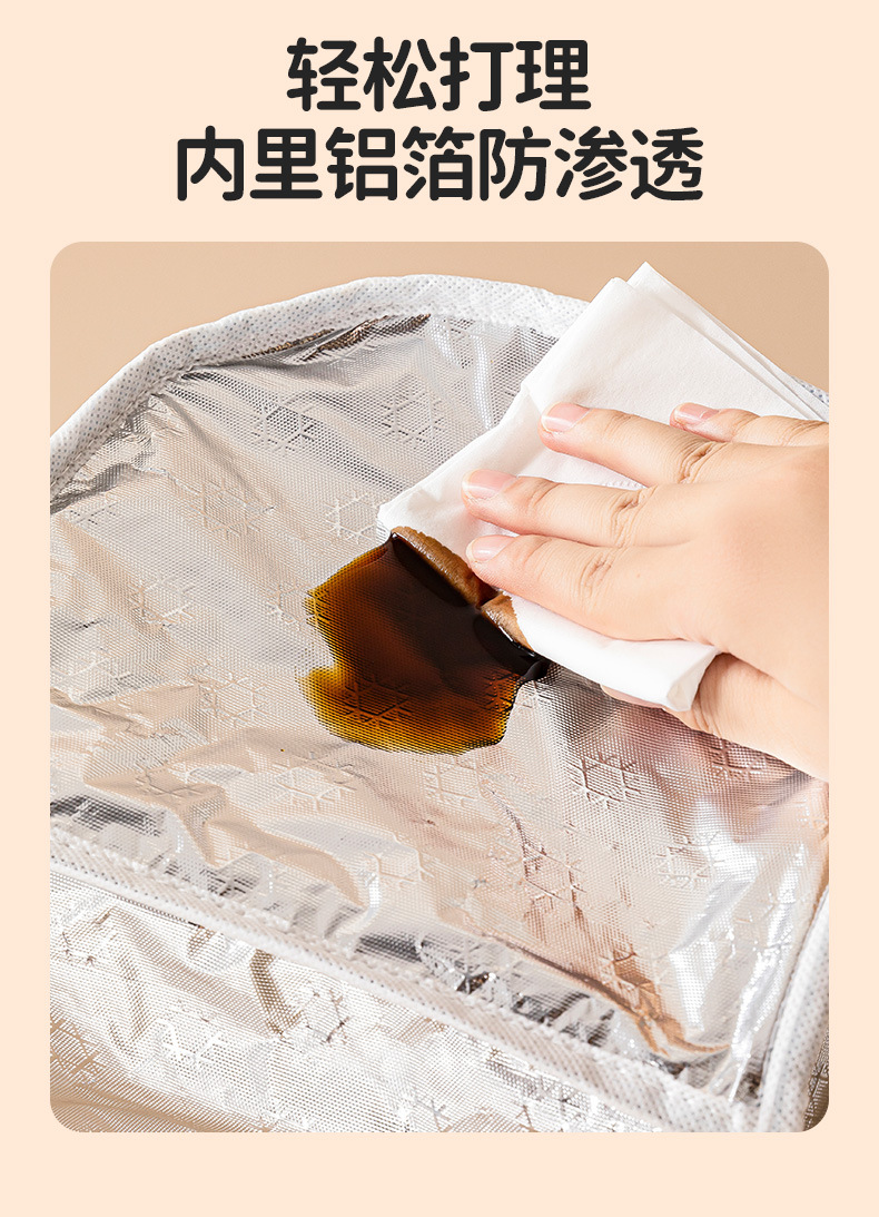 可爱卡通图案便当包伸缩叉子不锈钢餐具儿童餐具露营碗详情9