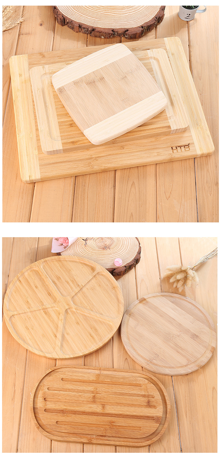 建阳春晖竹木楠竹家用厨房切菜菜板方形竹木切菜板旅行水果案板露营便携小案板详情8