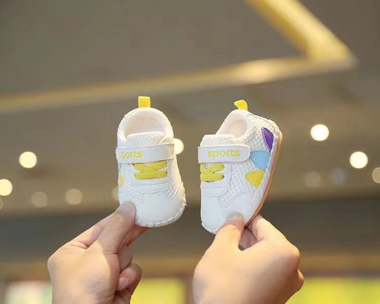 春秋季0一1岁宝宝软底学步鞋小童透气网面鞋3-6-10个月婴幼儿童鞋详情19