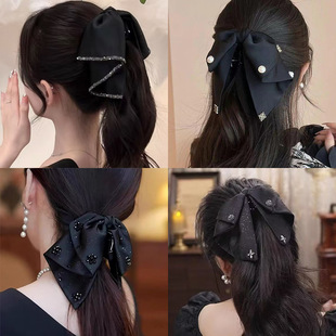 Laser Mermaid Girl telephone line hair tie for women, Korean, simple and basic, versatile hair band, seamless leather cover hair accessory pic 13