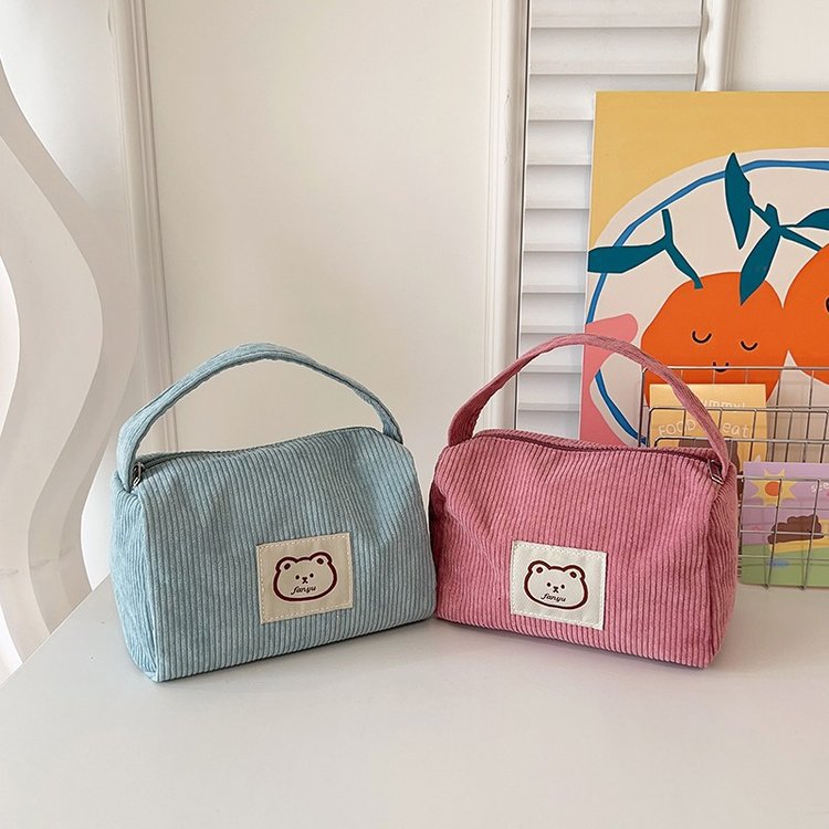A new large-capacity corduroy bag for women, a versatile single-shoulder crossbody bag for autumn and winter, and a high-end pillow bag for women pic 4