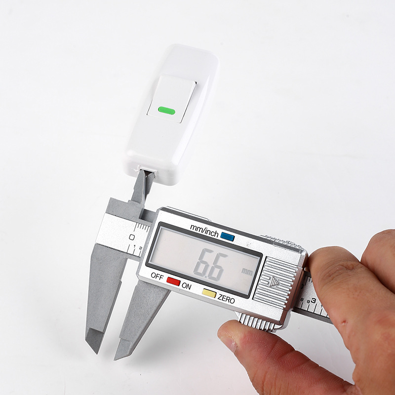 Wholesale of white headboard switch, high-power dual-outlet push-button switch, single-control wiring switch for table lamp pic 12