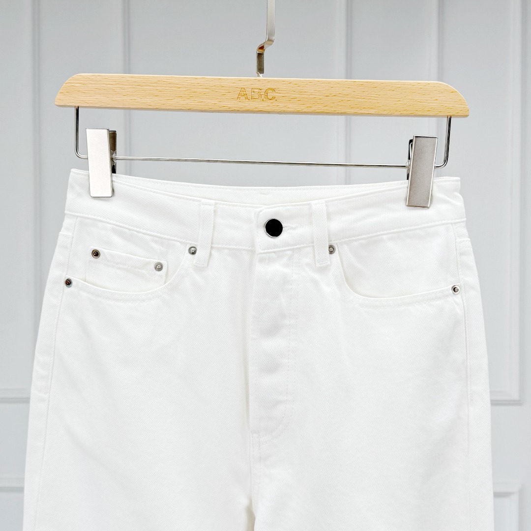 男士白色牛仔裤工作牛仔裤男款系带休闲牛仔裤摆摊用小商品详情8